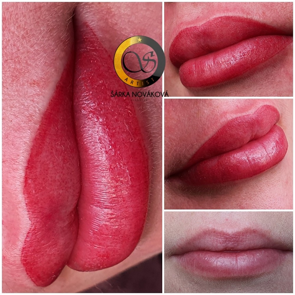 Rty - permanentní make up