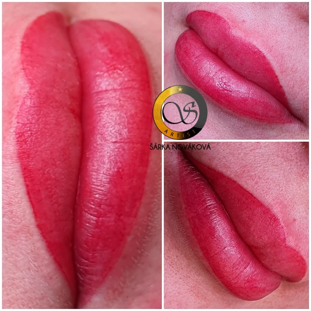 Rty - permanentní make up