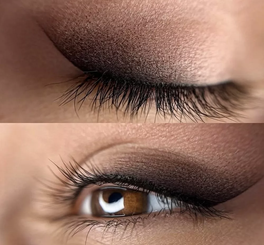 Oční linky stínované (smoke efekt)